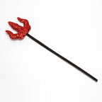 Devil's Headband with Glitter and Horns