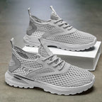 Women's Breathable Casual Sneakers with Flexible Sole and Lightweight Mesh Upper