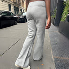 Women's Comfortable Casual Joggers with Tapered Fit and Elastic Waist