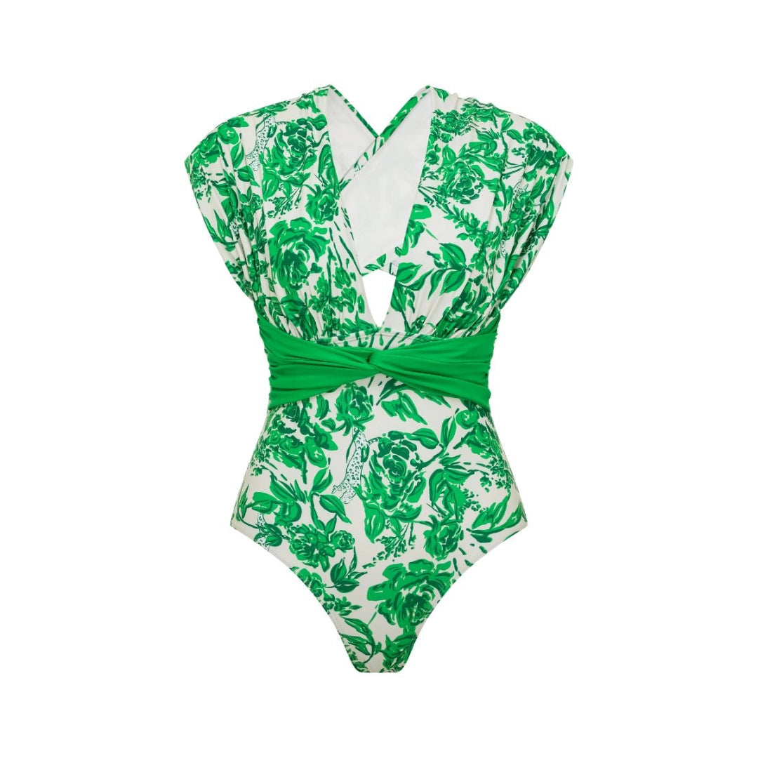 Women's Swimsuit and Wrap Skirt Set