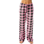 Women's Plaid Casual Pants