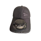 Multifunctional Baseball Cap with Removable Solar Fan and Adjustable Brim