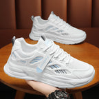 Women's Breathable Running Sneakers with Cushioned Sole and Modern Accents