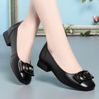Women's Ballet Flats with Bow Detail and Comfort Footbed