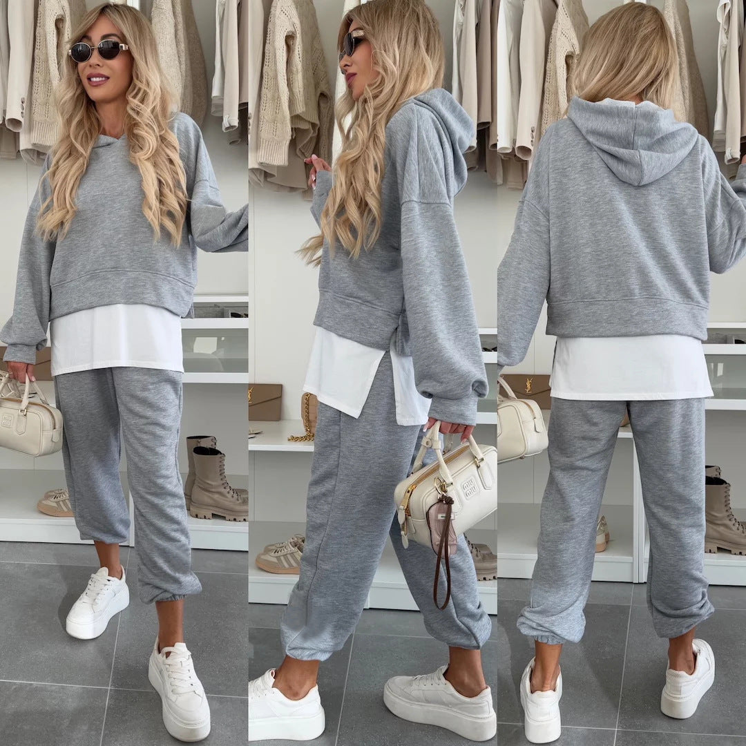 Women's Casual Hoodie and Jogger Set