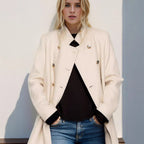 Women's Double-Breasted Quilted Coat