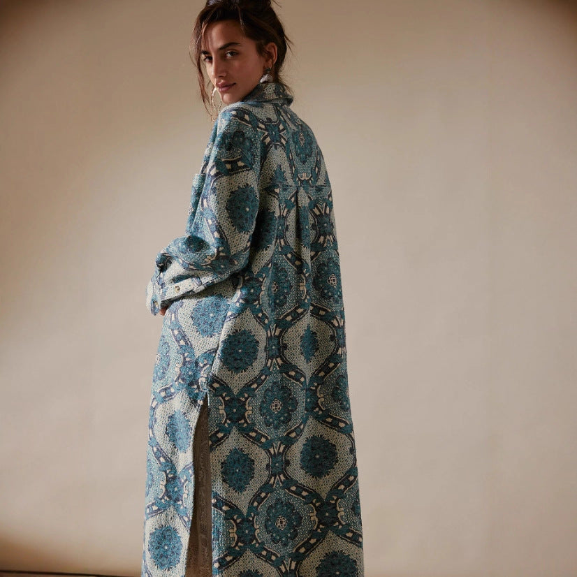 Women's Cotton Patterned Shirt