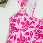 Women's Swim Dress with Ruffle Details