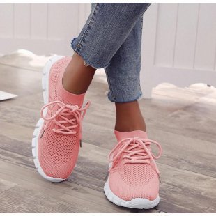 Women's Breathable Casual Sneakers with Flexible Upper