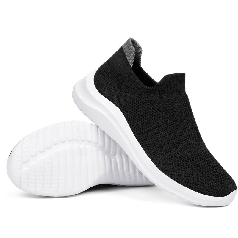 Women's Breathable Slip-On Sneakers with Flexible Sole