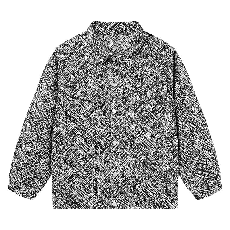 Women's Elegant Quilted Jacket with Modern Design