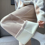 Women's High-Waisted Comfort Trousers