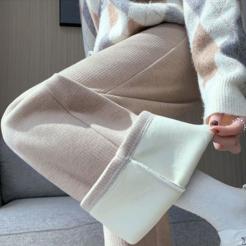 Women's High-Waisted Comfort Trousers