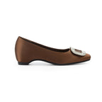 Women's Ballet Flats with Elegant Buckle