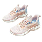 Women's Breathable Casual Sneakers with Shock-Absorbing Upper