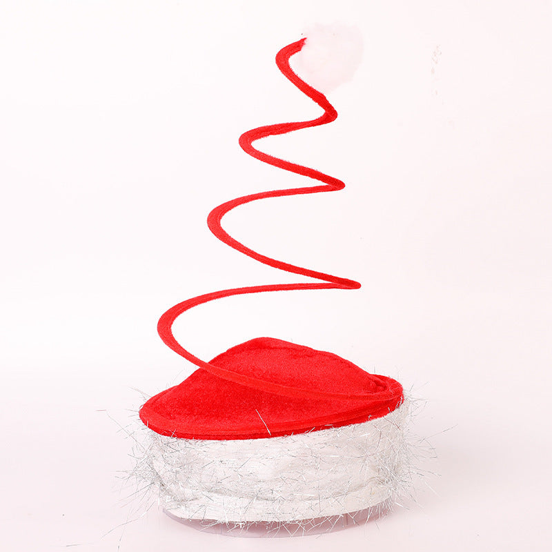 Fun Christmas Spiral Hat