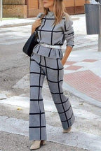 Women's Striped Lounge Set