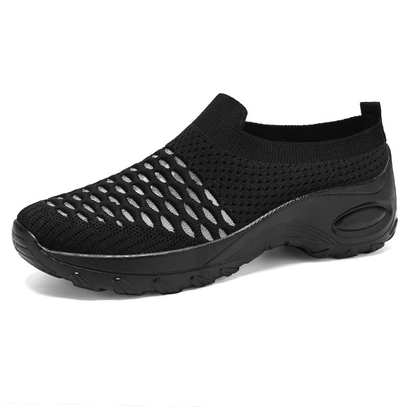 Women's Breathable Slip-On Sneakers with Flexible Sole