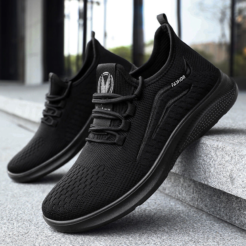 Women's Breathable Casual Sneakers with Elastic Comfort