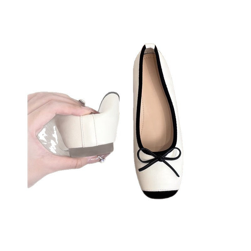 Women's Ballet Flats with Elegant Glitter Design and Comfortable Footbed