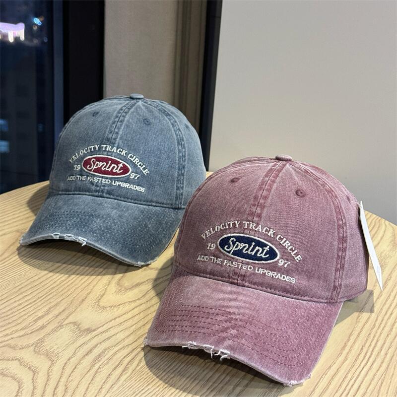 Casual Vintage Embroidered Baseball Cap