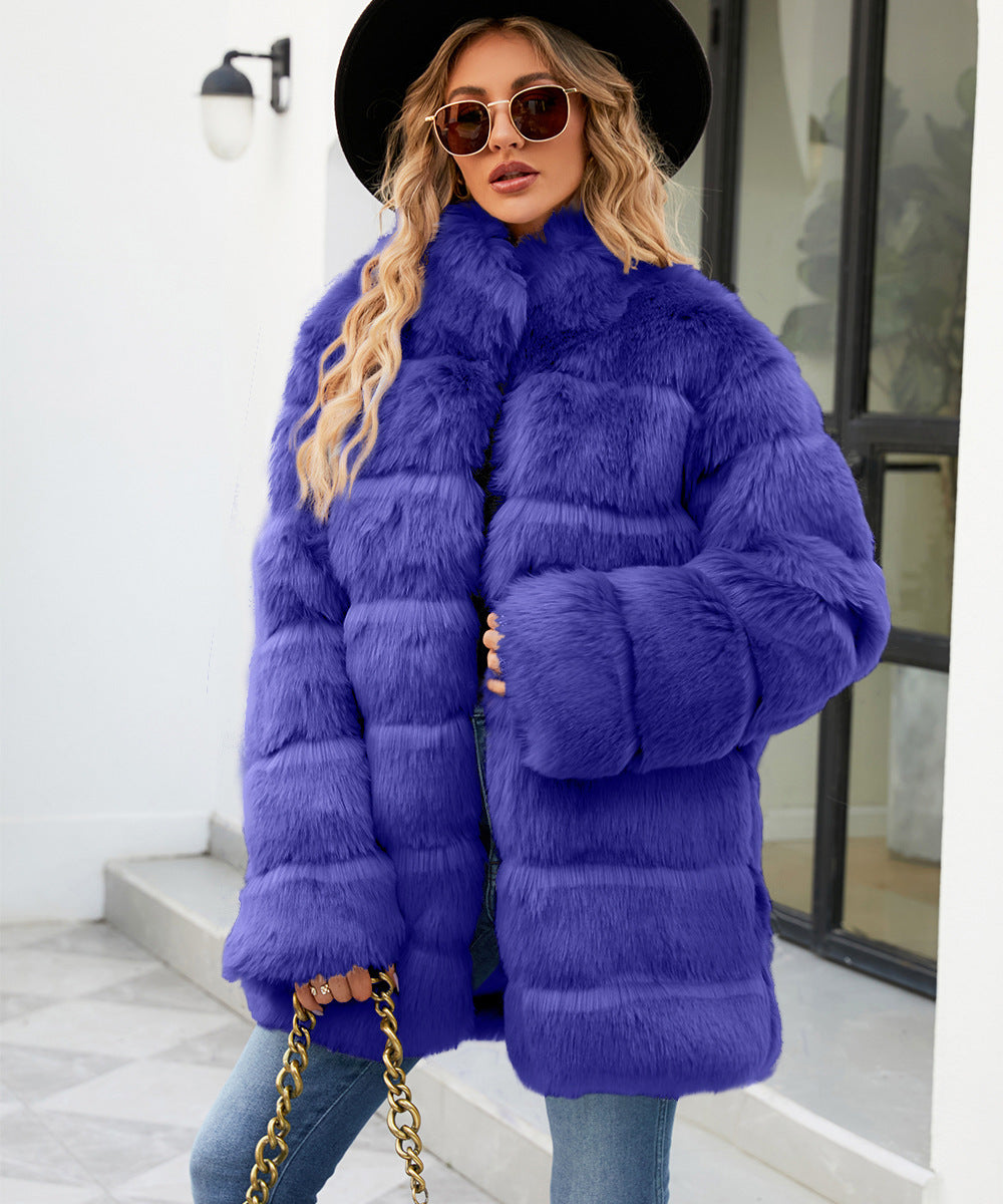 Women's Faux Fur Parka