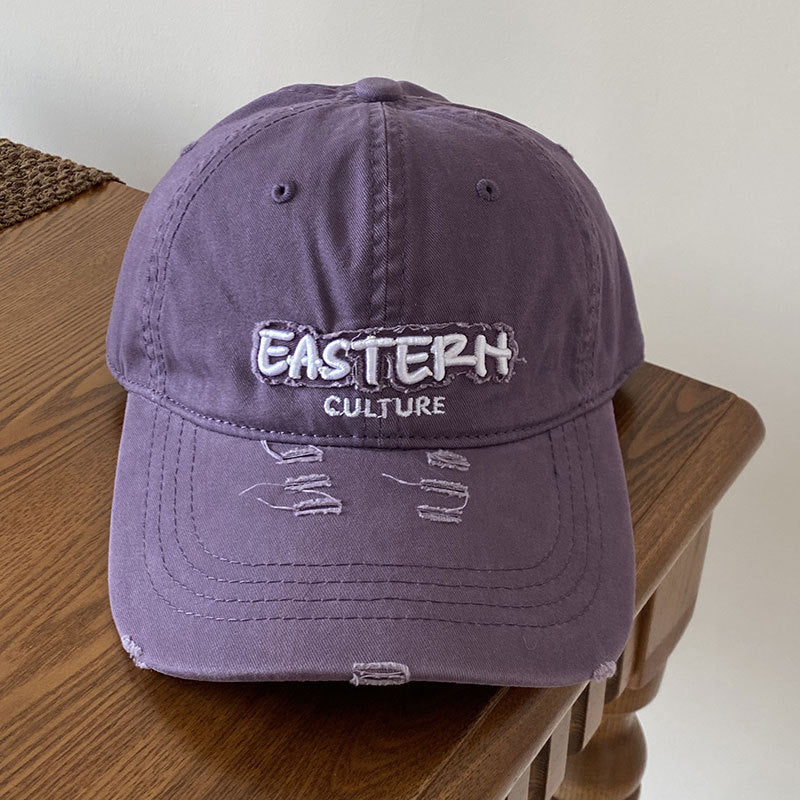 Men's Distressed Casual Cap
