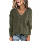 Women's V-Neck Sweater