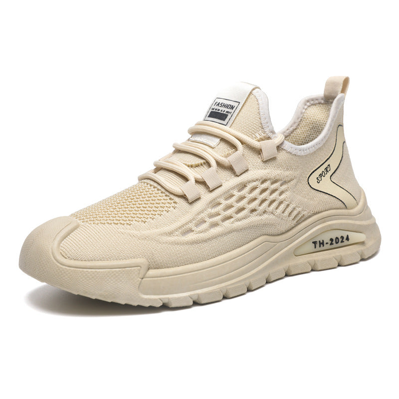 Women's Breathable Sports Sneakers with Flexible Mesh Upper and Non-Slip Sole