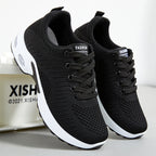 Breathable Sports Sneakers with Cushioned Sole