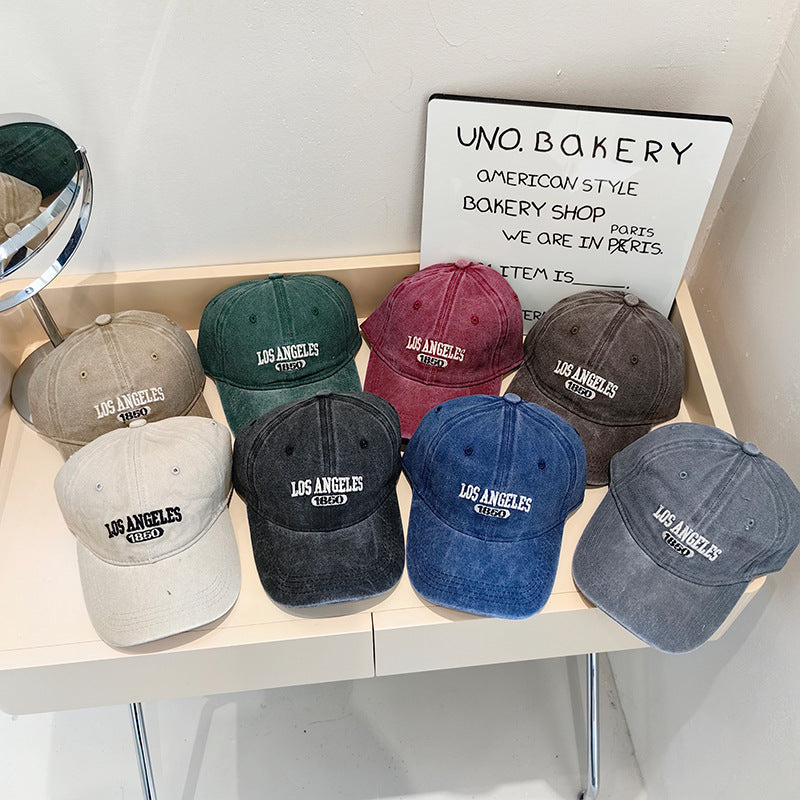 Men's Vintage-Style Cotton Cap