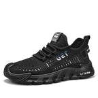 Women's Breathable Fitness Sneakers with Shock-Absorbing Sole