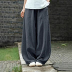 Elegant Palazzo Pants with Comfortable Fit and Loose Cut
