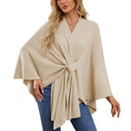 Women's Fashionable Wrap Coat with Trendy Design