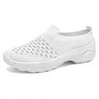 Women's Breathable Slip-On Sneakers with Flexible Sole