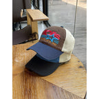 Men's Embroidered Graphic Trucker Cap