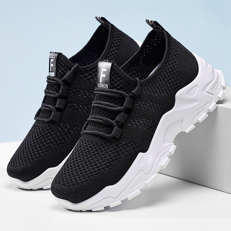 Women's Breathable Fitness Sneakers with Non-slip Sole