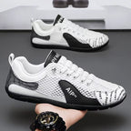 Women's Breathable Casual and Running Sneakers with Elastic Inserts