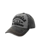 Distressed Vintage-Inspired Baseball Cap