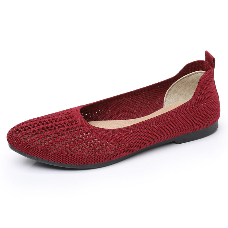 Women's Breathable and Flexible Ballet Flats