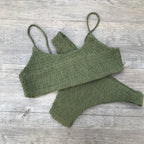 Women's Ruched Swimsuit Set