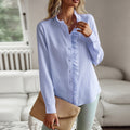 Women's Casual Blouse with Ruffle Details