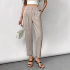 Women's Elegant and Fashionable Striped Trousers