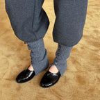 Women's Leather Ballet Flats with Non-Slip Sole