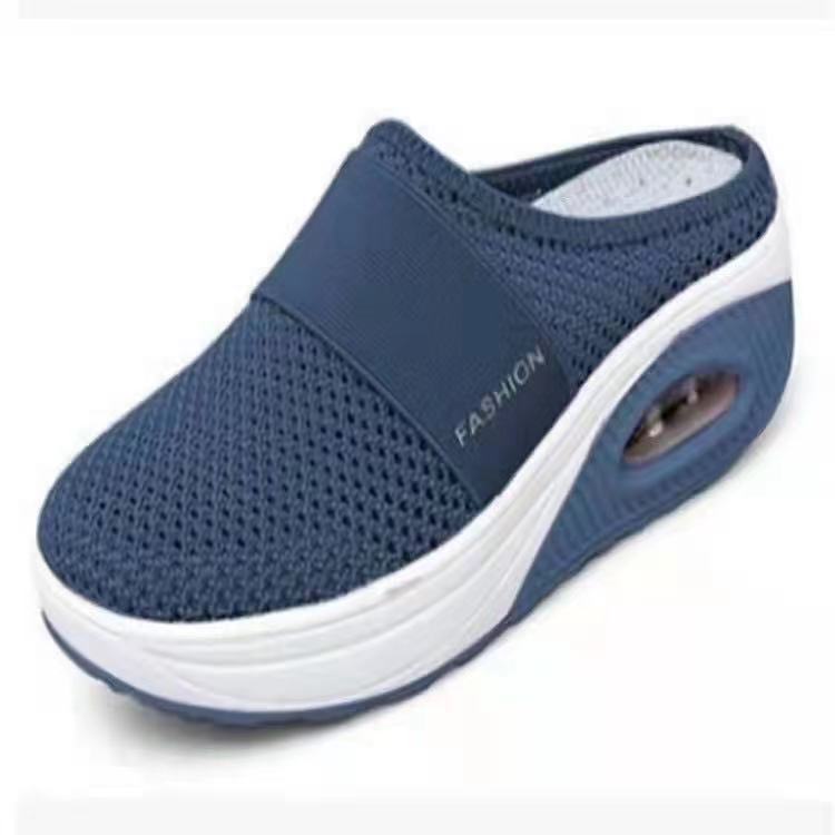 Women's Breathable Clogs with Non-slip Sole and Flexible Mesh Upper
