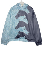 Women's Cozy Horse Print Hoodie
