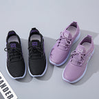 Women's Breathable Running Shoes with Flexible Sole and Innovative Upper