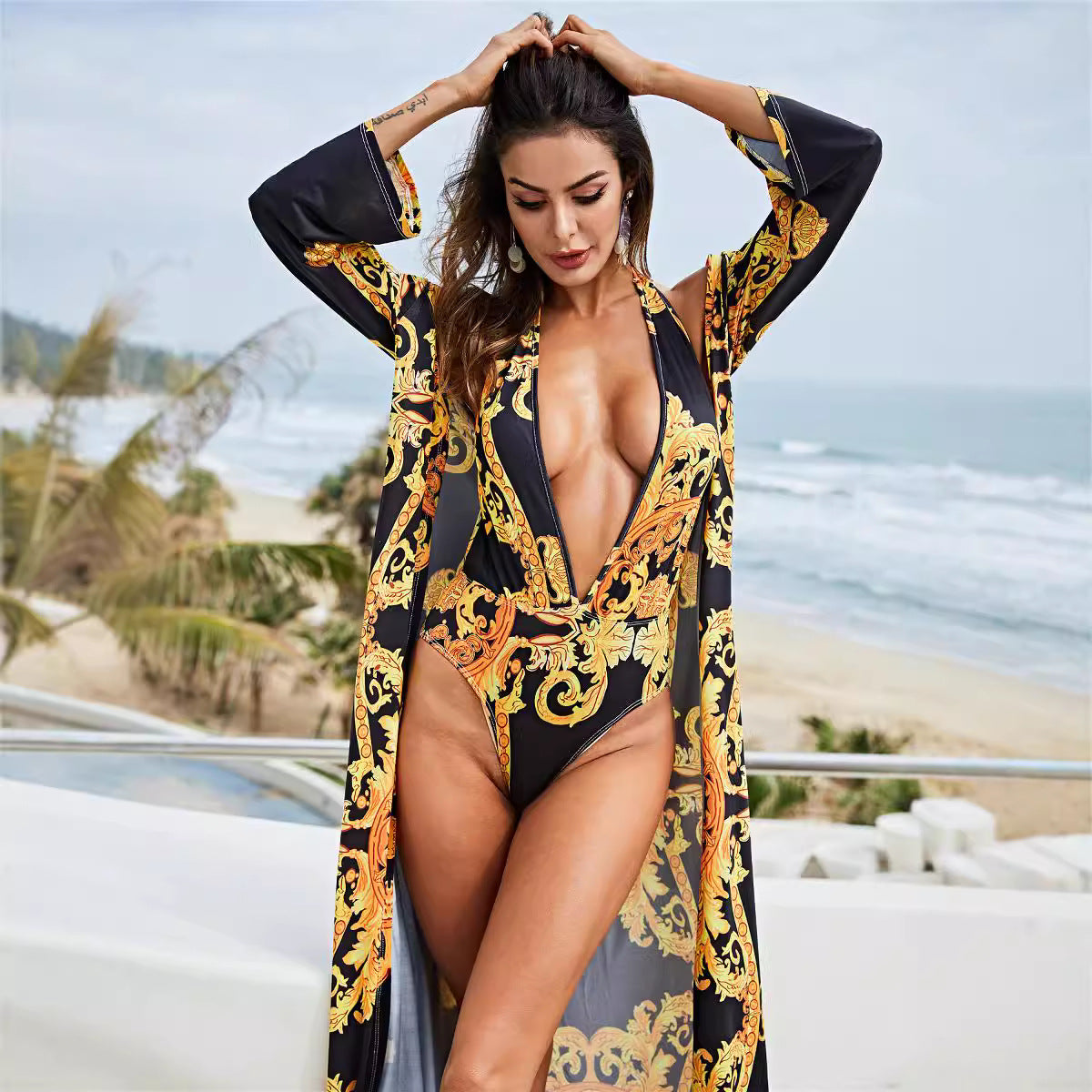 Women's Elegant Design Robe