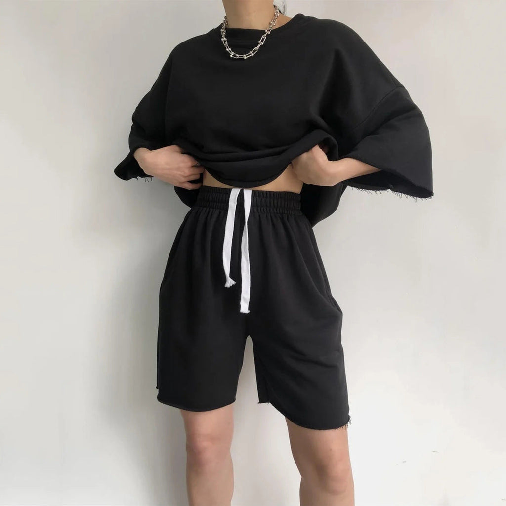 Women's Comfortable Sweat Loungewear Set