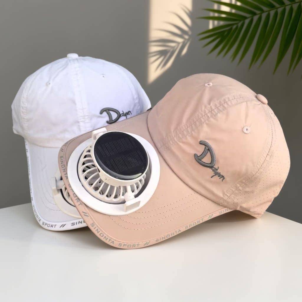 Multifunctional Baseball Cap with Removable Solar Fan and Adjustable Brim
